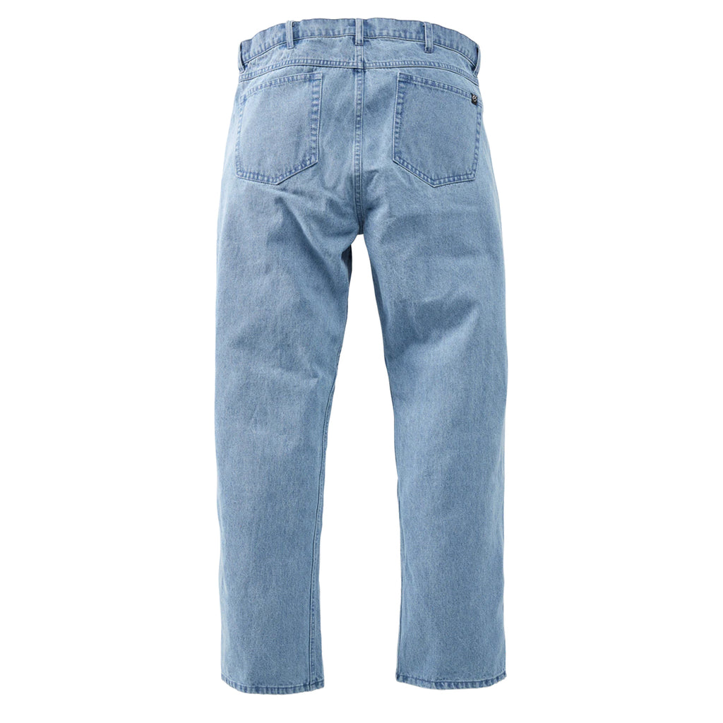 eS Baggy Denim Jeans Light Blue - back