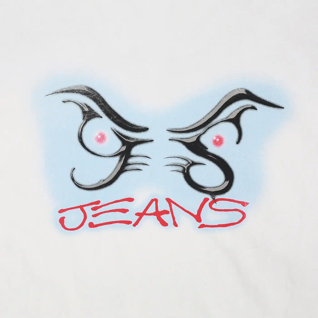 Yardsale Grudge T Shirt - White - closeup