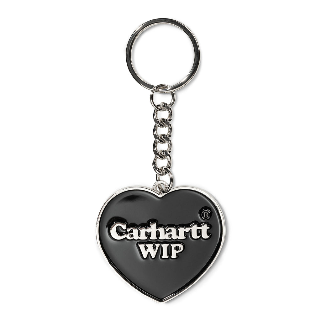 Carhartt WIP Heart Keychain - Black front