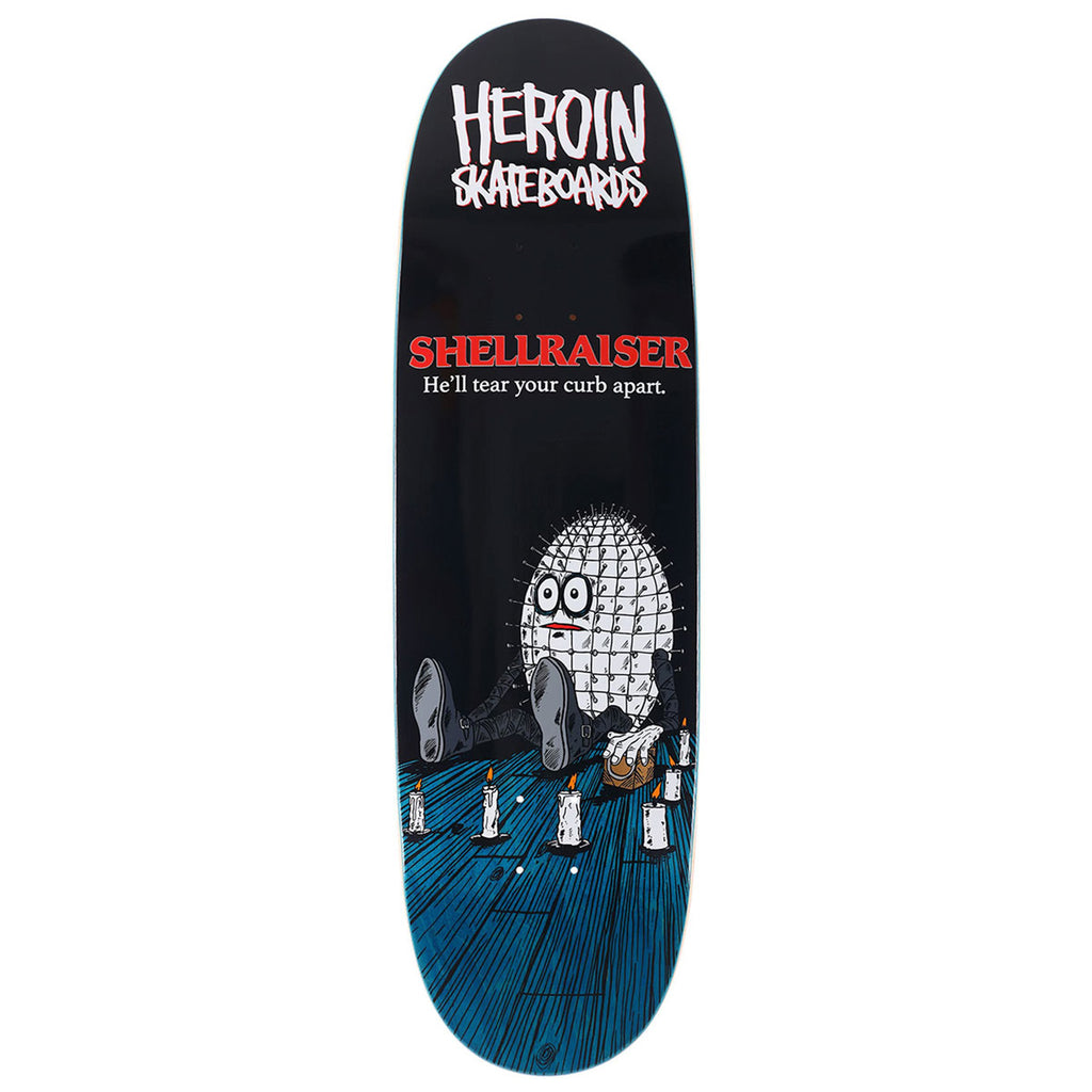 Heroin Skateboards Shellraiser Skateboard deck 9.4"