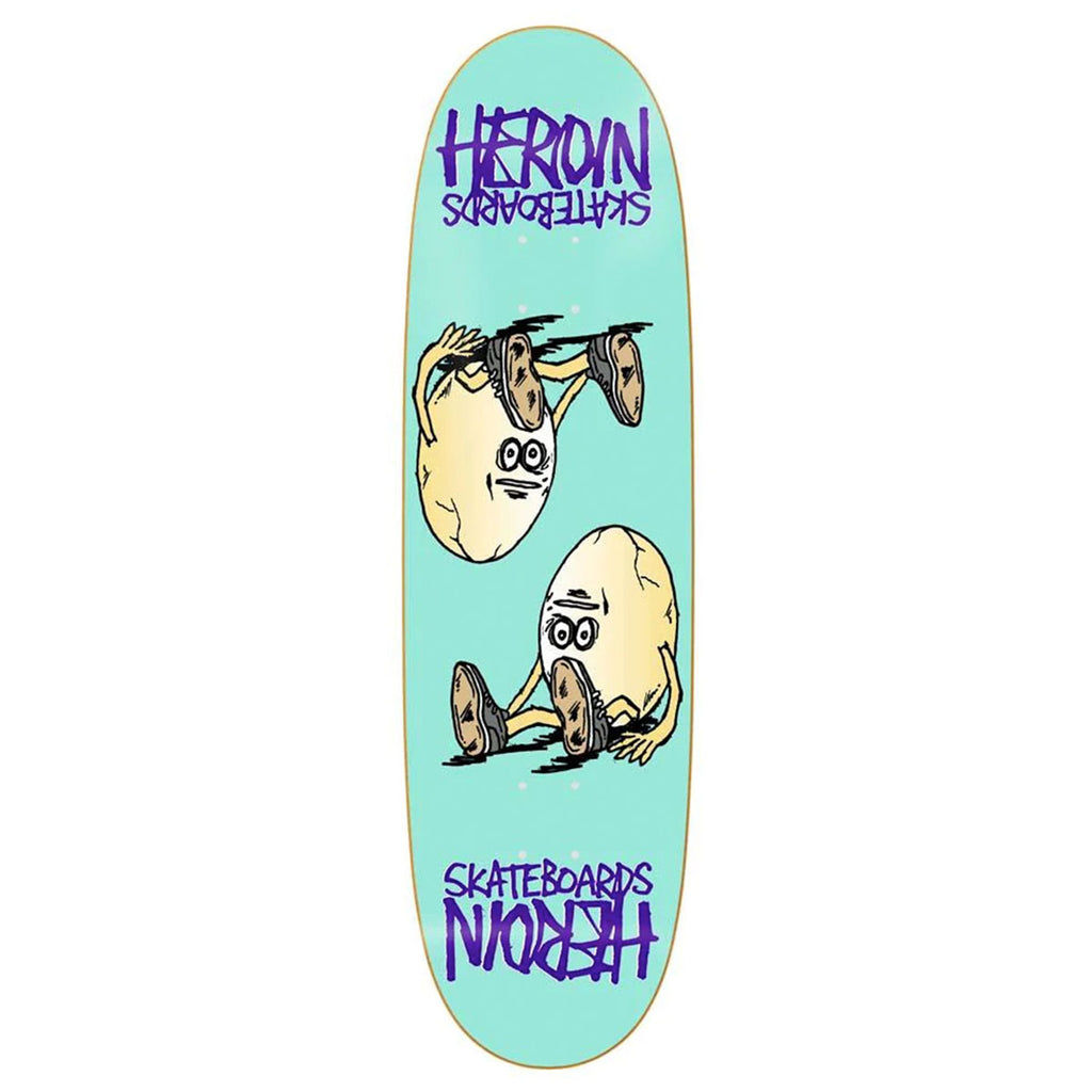 Heroin Skateboards The Symmetrical Egg Skateboard deck 8.75"
