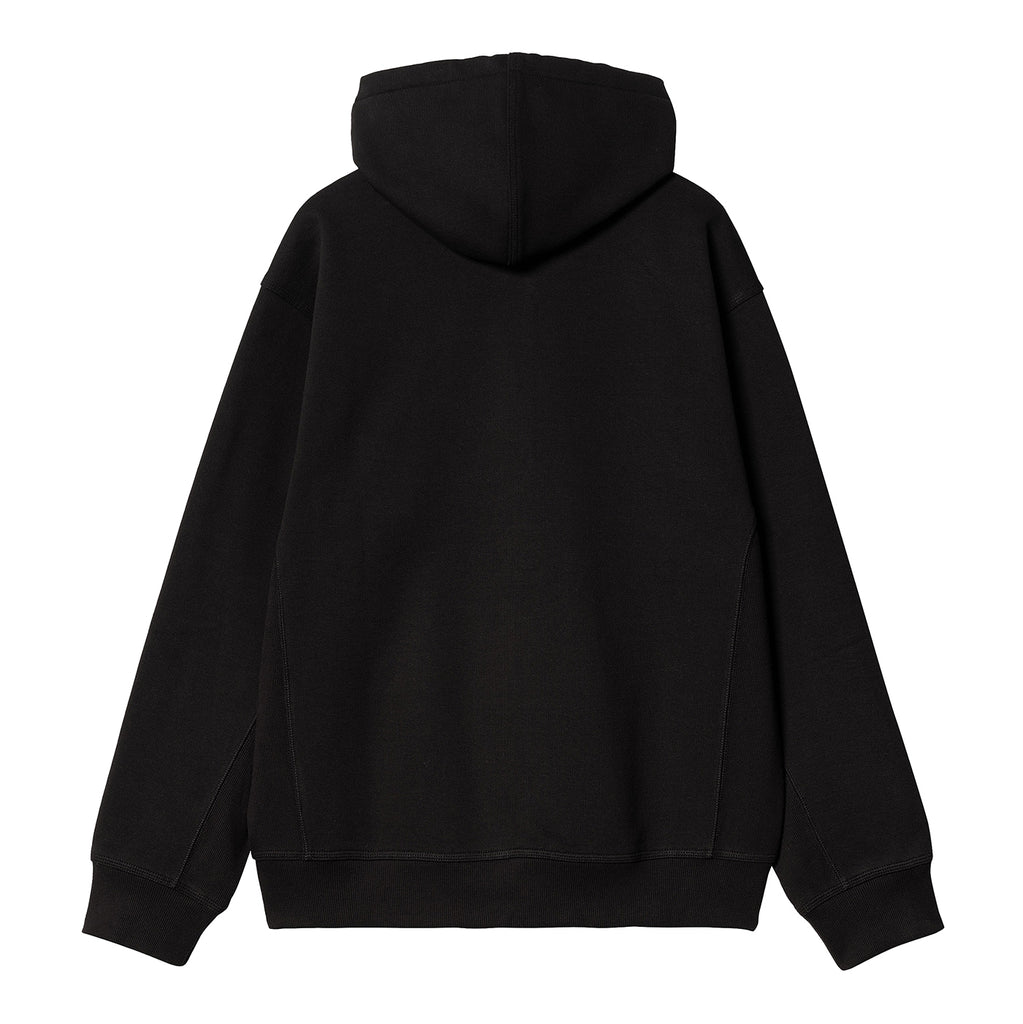 Carhartt WIP Hooded American Script Jacket - Black - back