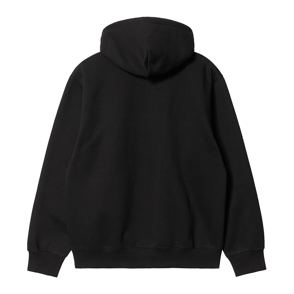 Carhartt WIP Hooded Carhartt Sweat - Black / Black - back