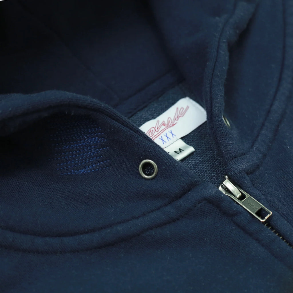 Yardsale Kobra Hoodie - Navy - zipper