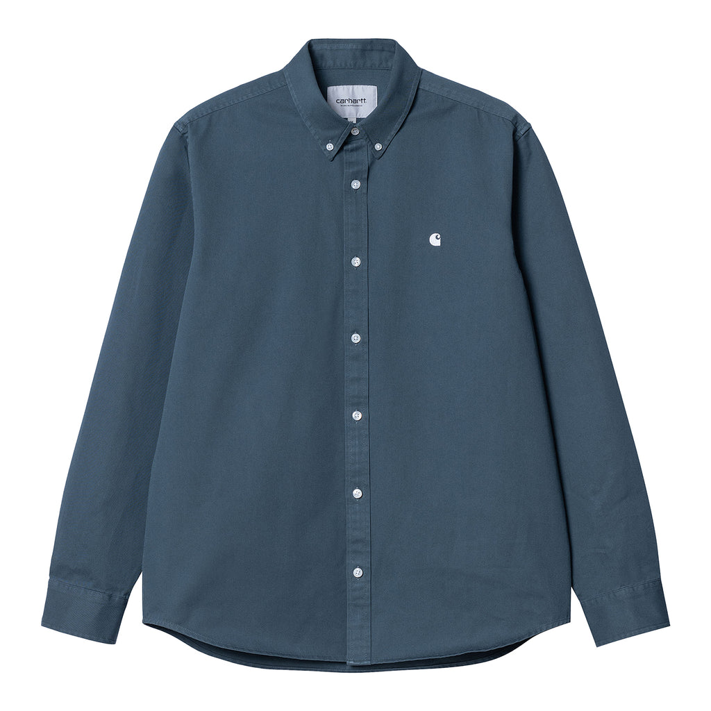 Carhartt WIP L/S Madison Shirt - Ore / Wax - front