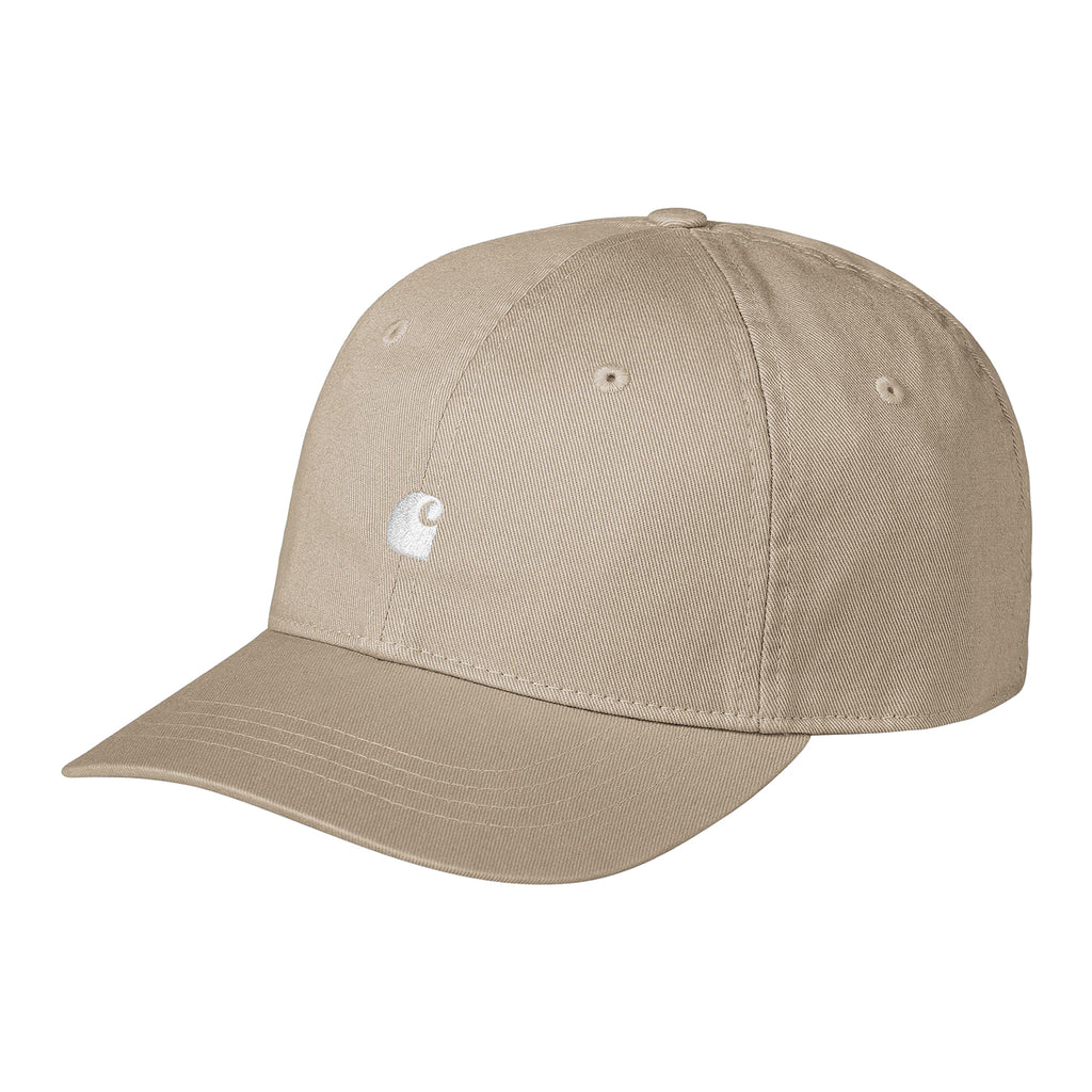 Carhartt WIP Madison Logo Cap - Fleur De Sel / Wax - front