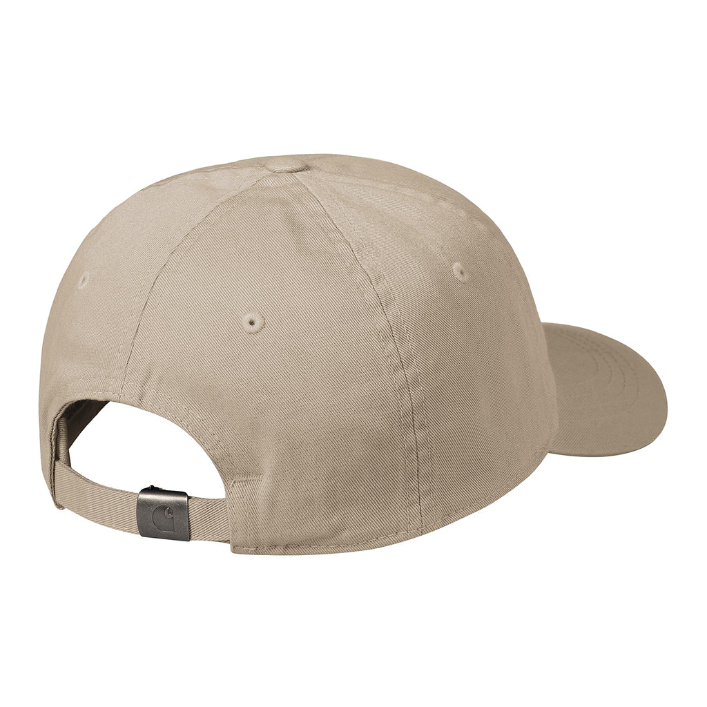 Carhartt WIP Madison Logo Cap - Fleur De Sel / Wax - back