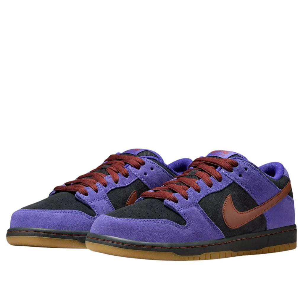 Nike SB Dunk Low Pro  Shoe - Persian Violet / Cinnamon - Off Noir - pair