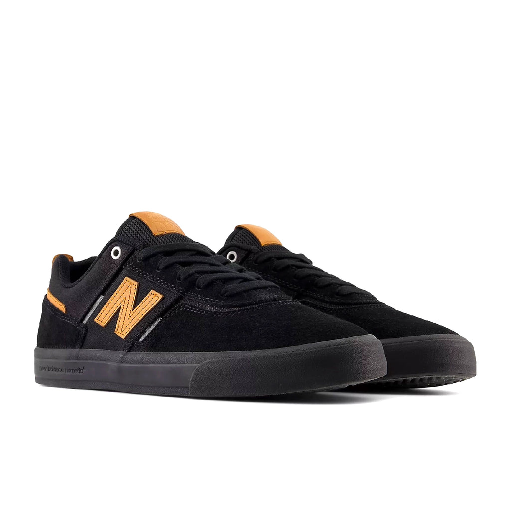 New Balance Numeric NM306 Jamie Foy Shoes - Black / Brown - pair