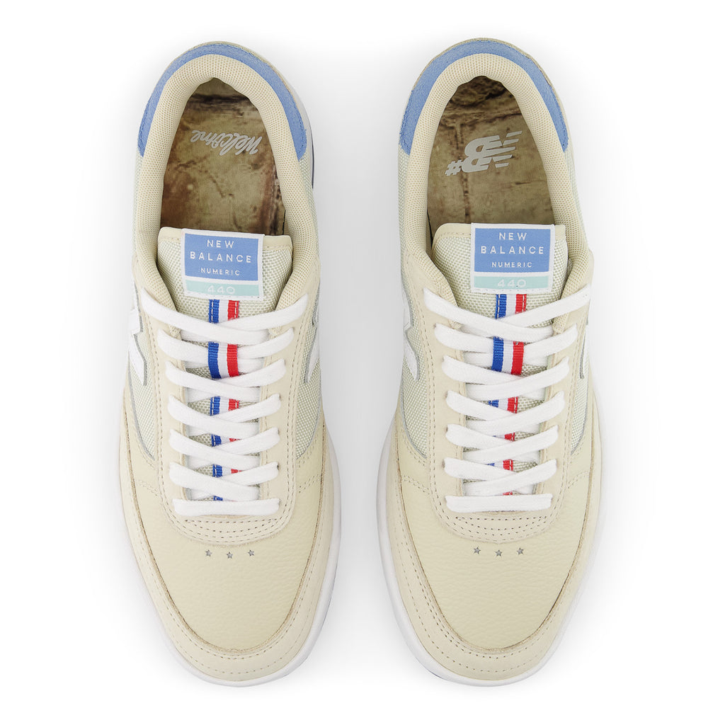 New Balance Numeric NM440 x Welcome Skate Store Shoes - Tan / White