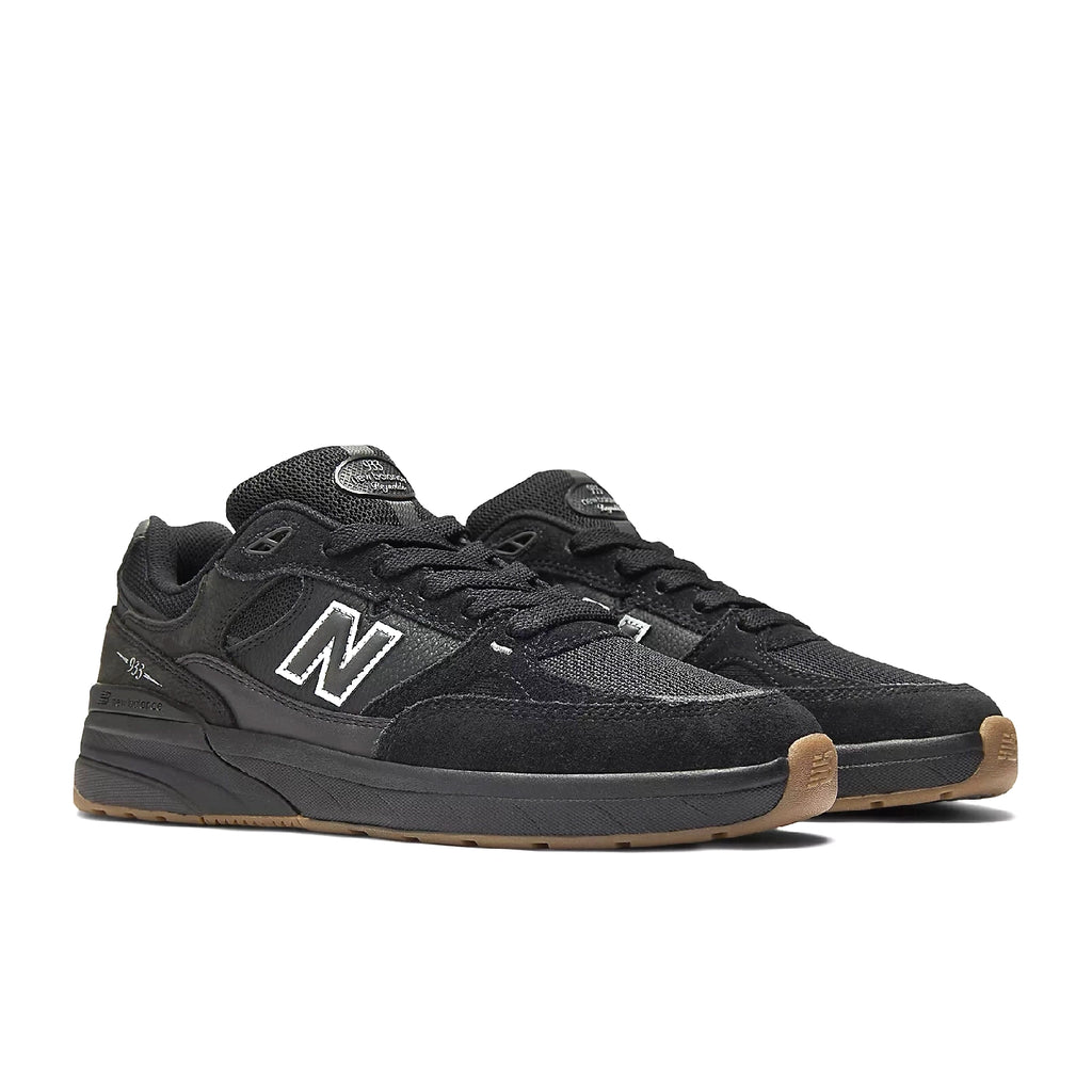 New Balance Numeric 'Andrew Reynolds' NM933 Shoes - Black / Black - pair