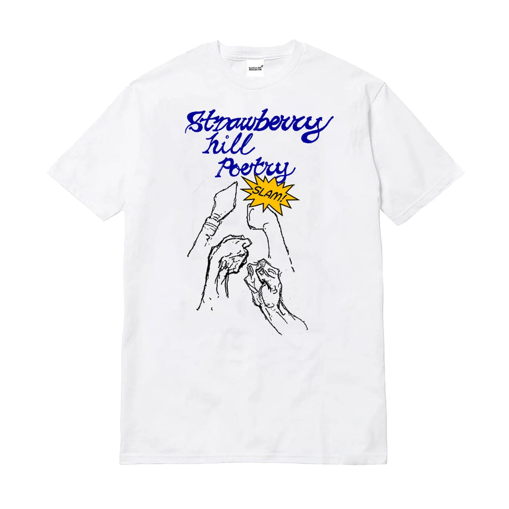Strawberry Hill Philosophy Club Poetry Slam T Shirt - White
