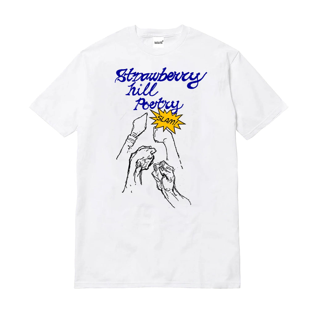 Strawberry Hill Philosophy Club Poetry Slam T Shirt - White