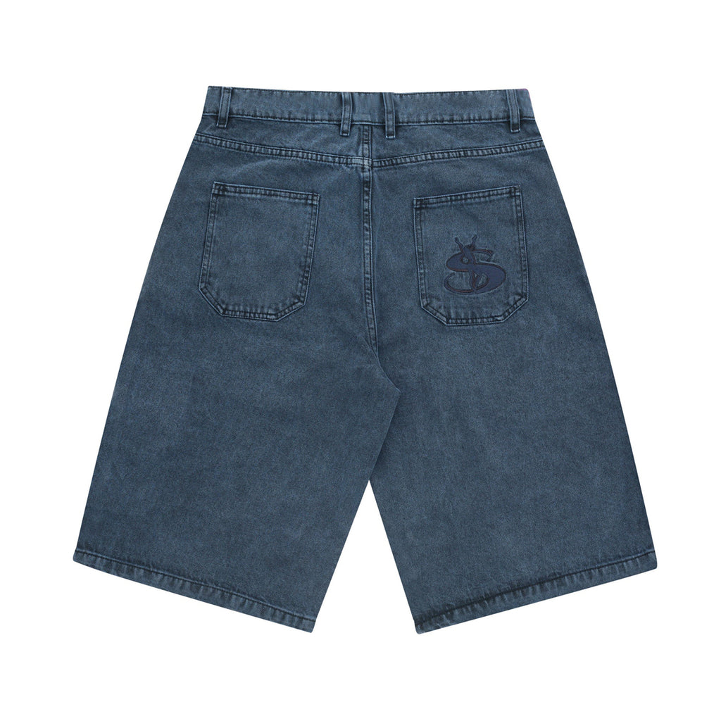 Yardsale Phantasy Shorts -  Blue Overdye - back