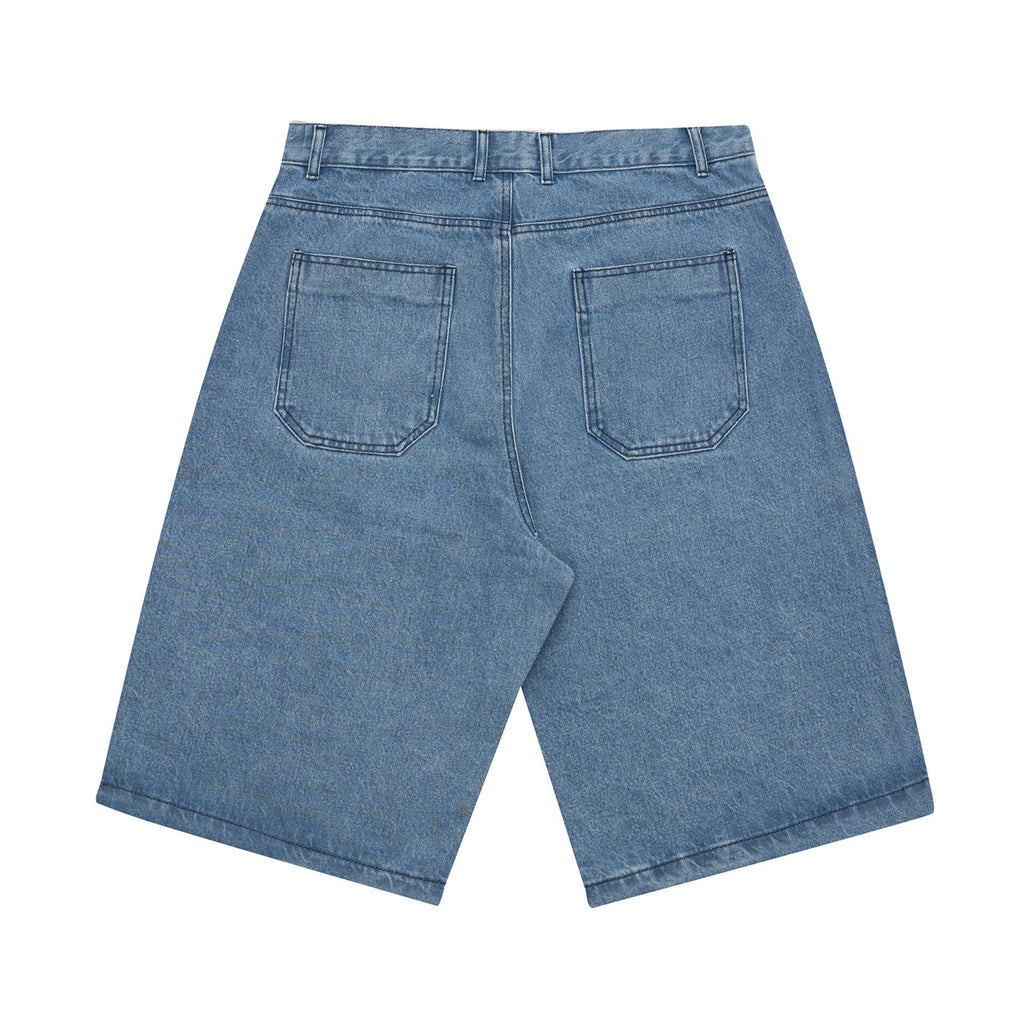 Yardsale Snake Shorts -  Blue Denim - back