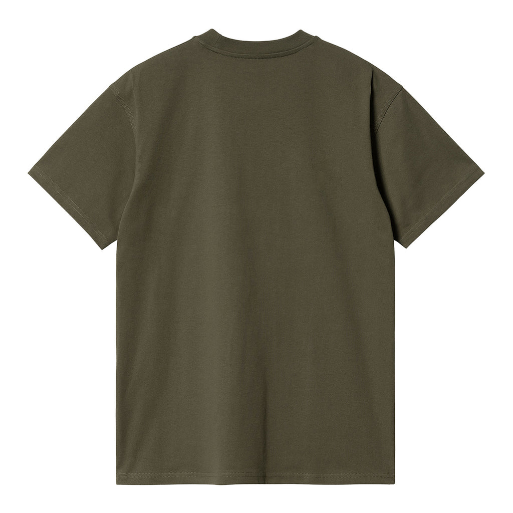 Carhartt WIP American Script T Shirt - Plant - back