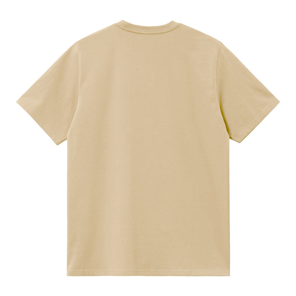 Carhartt WIP American Script T Shirt - Rattan - back