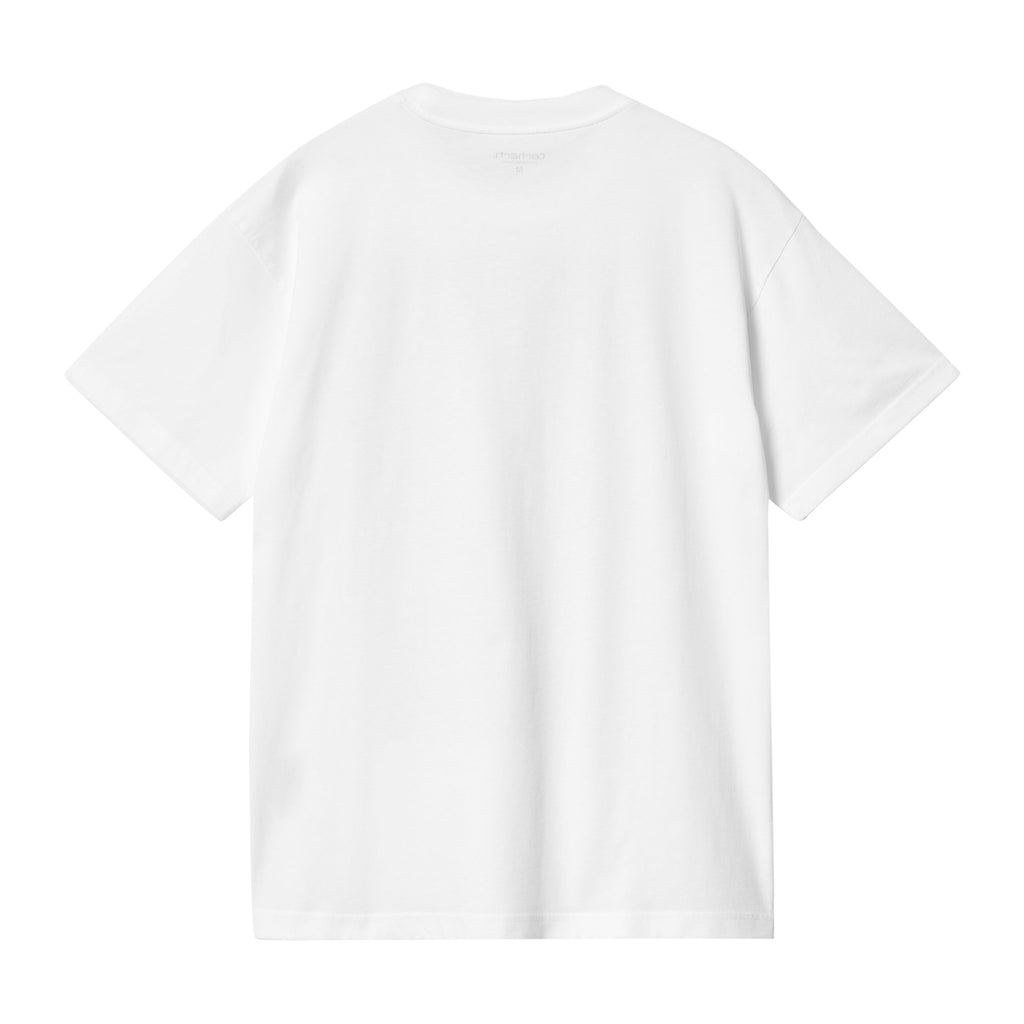Carhartt WIP BIB Overall T Shirt - White - back