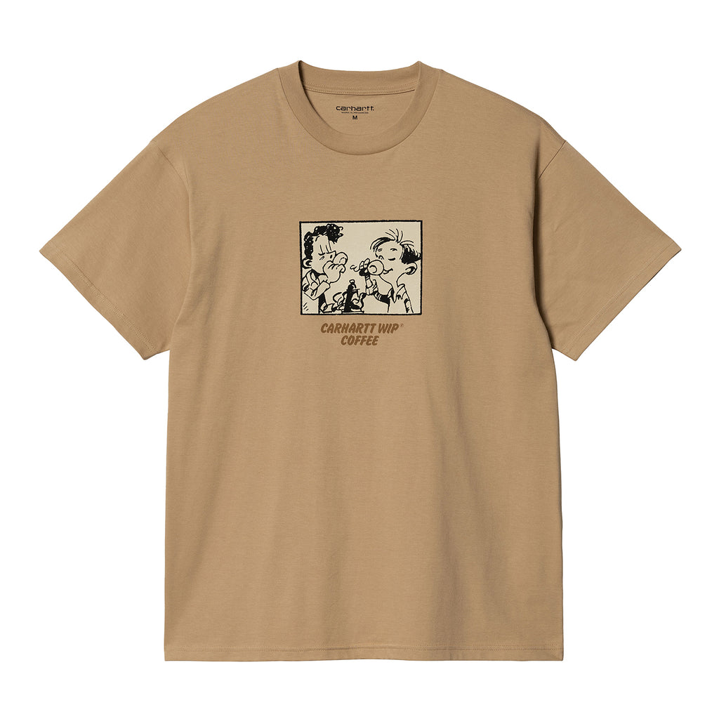 Carhartt WIP Coffee T Shirt - Dusty H Brown