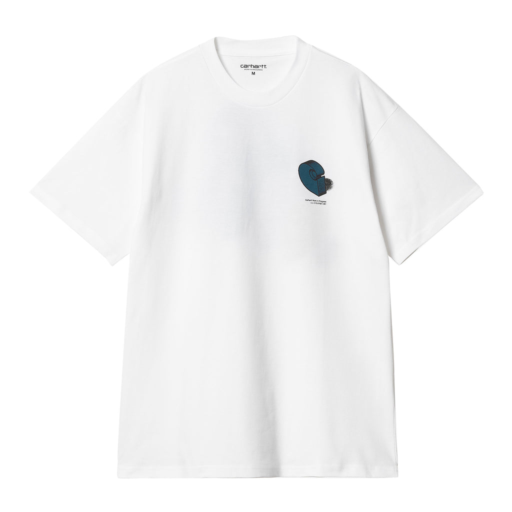 Carhartt WIP Diagram C T Shirt - White - front