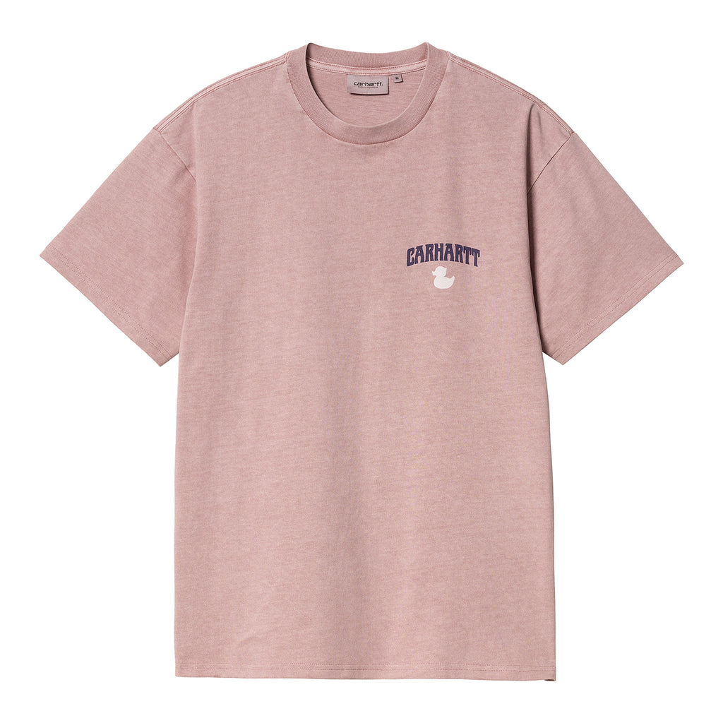 Carhartt WIP Duckin' T Shirt - Glassy Pink
