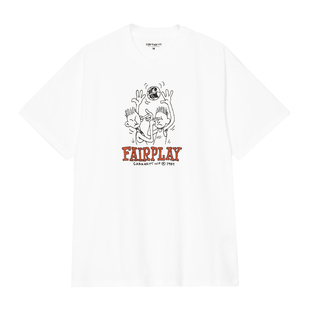 Carhartt WIP Fairplay T Shirt - White - front