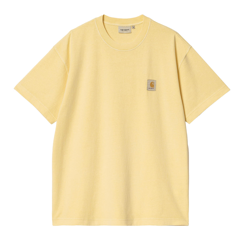 Carhartt WIP Nelson T Shirt - Air Yellow - front