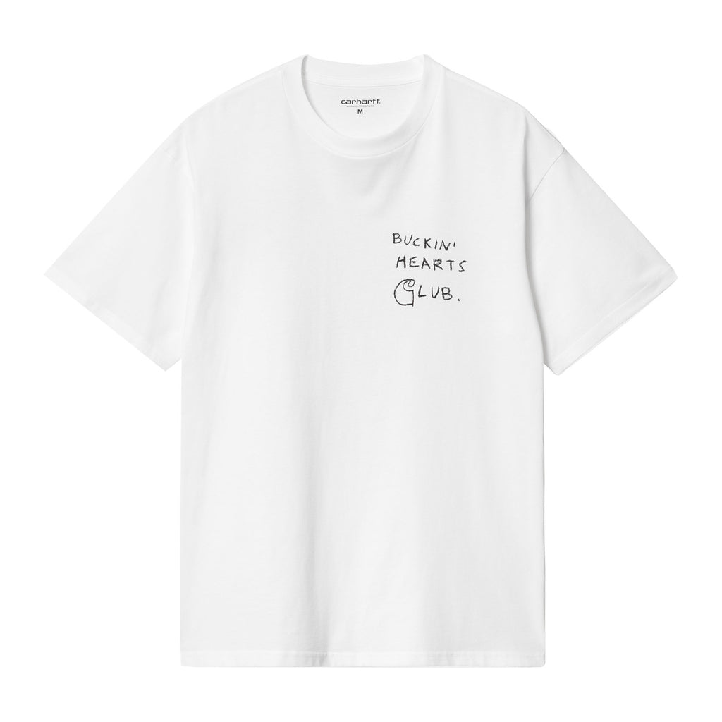 Carhartt WIP Pepe B.H.C T Shirt - White - front