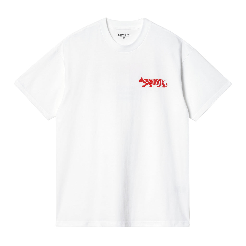 Carhartt WIP Rocky T Shirt - White - front