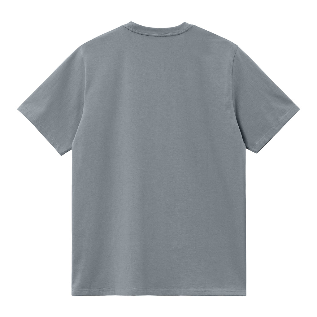 Carhartt WIP Script T Shirt - Dove Grey / Wax - back