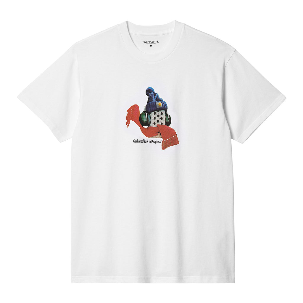 Carhartt WIP Stone Cold T Shirt - White