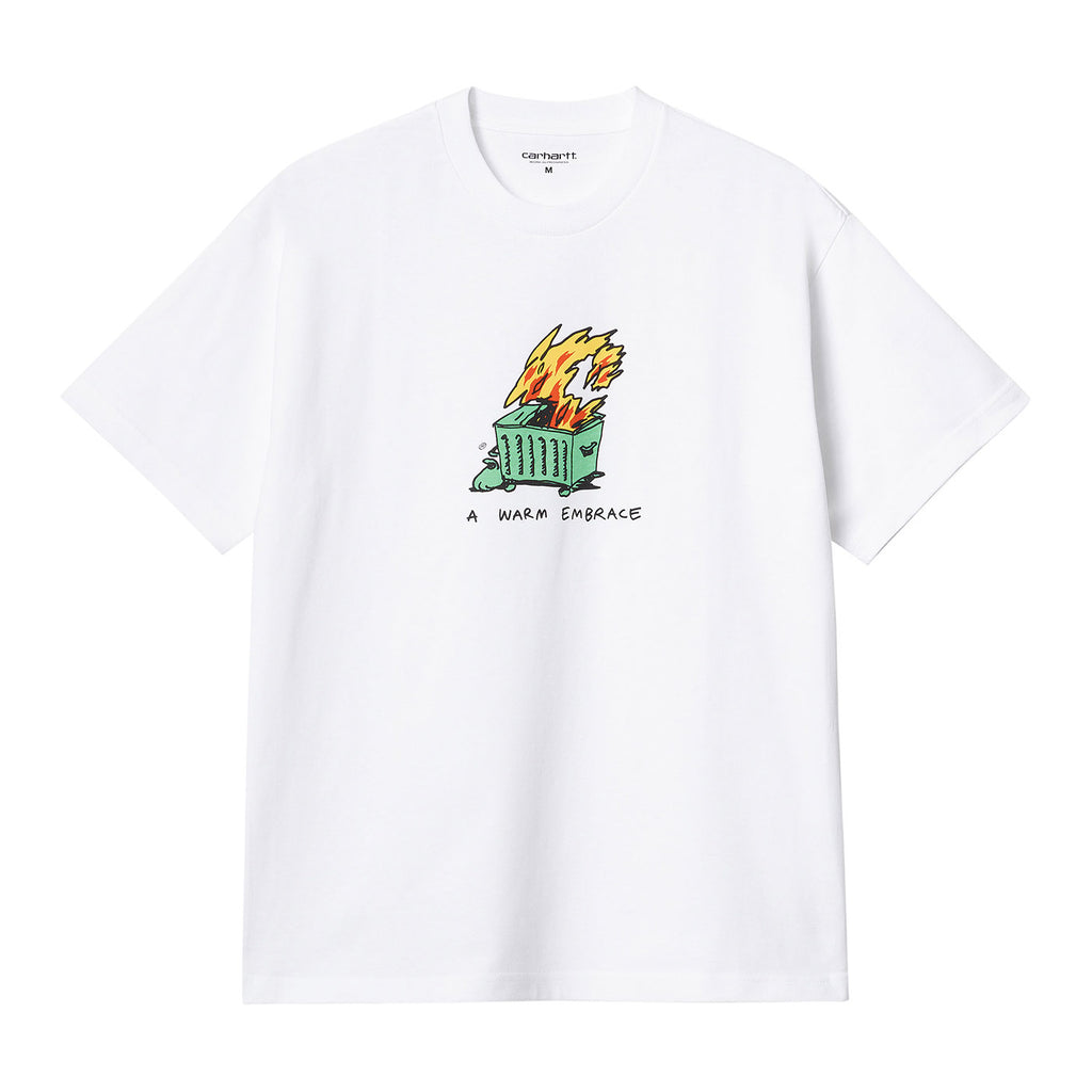 Carhartt WIP Warm Embrace T Shirt - White - front
