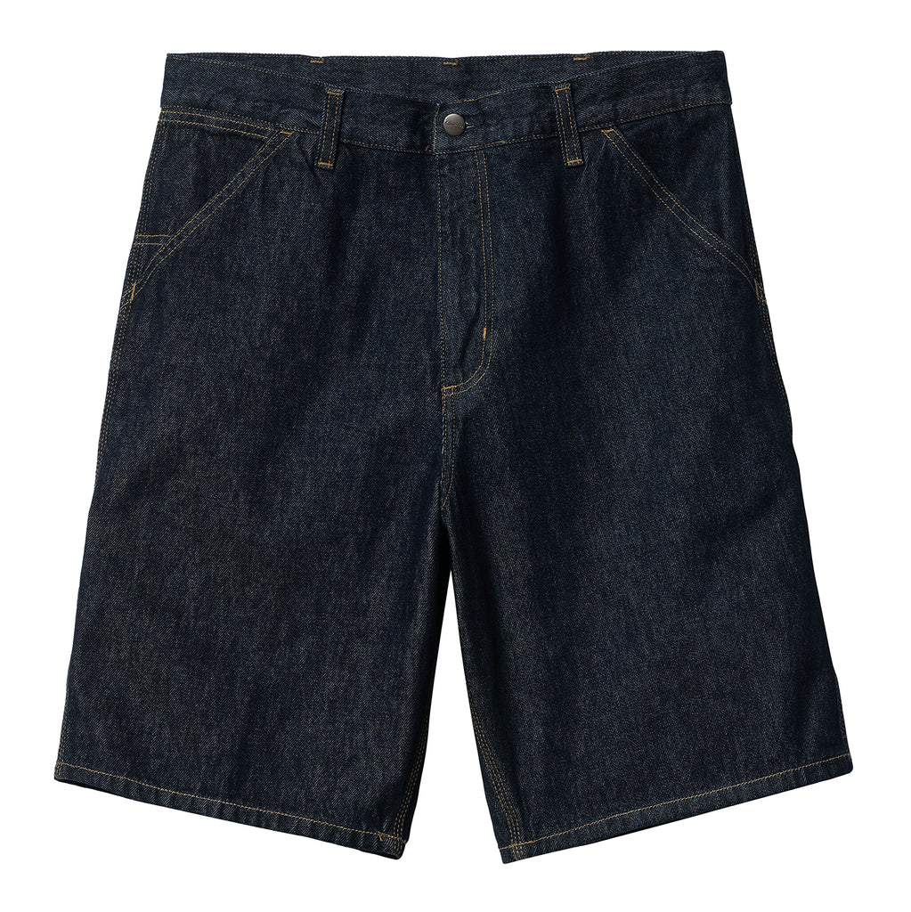 Carhartt WIP Single Knee Short - Blue Rinsed