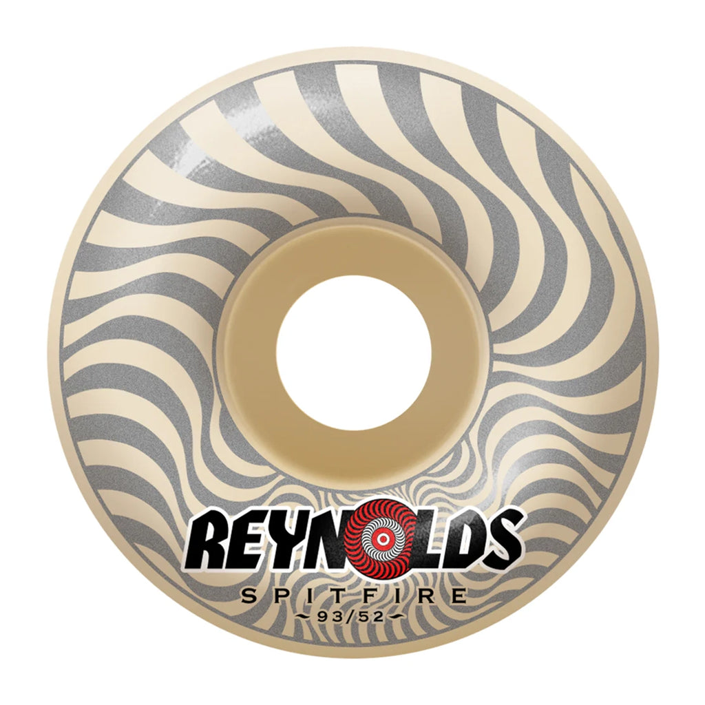 Spitfire Wheels Andrew Reynolds Formula Four Soft Sliders Classics 93 White Wheels - 52MM