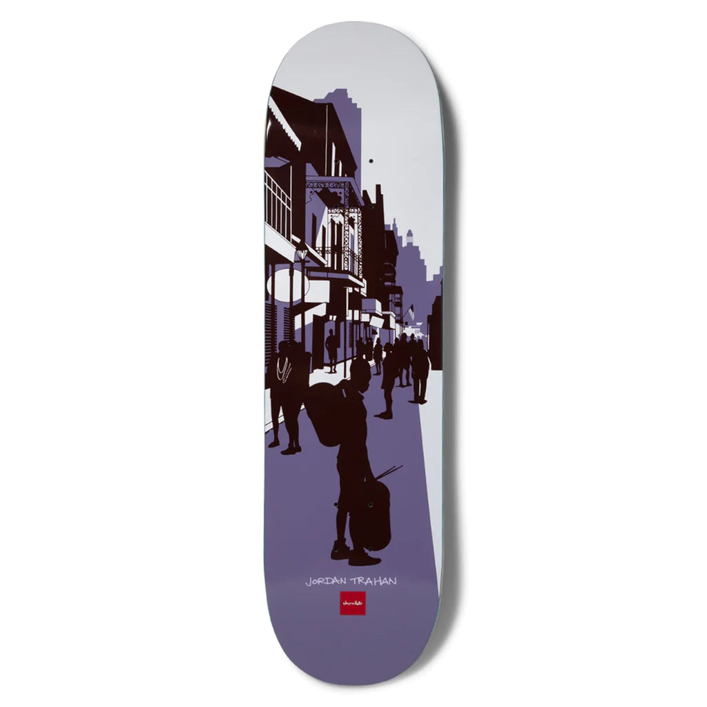 Chocolate Skateboards City Series Jordan Trahan - Twin Shape Skateboard Deck - 8.5"