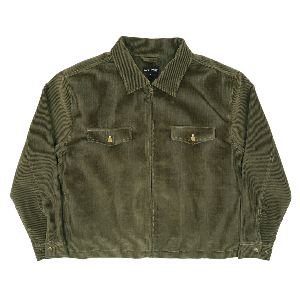 Where Are You Zip Up Jacket in Olive main image 1