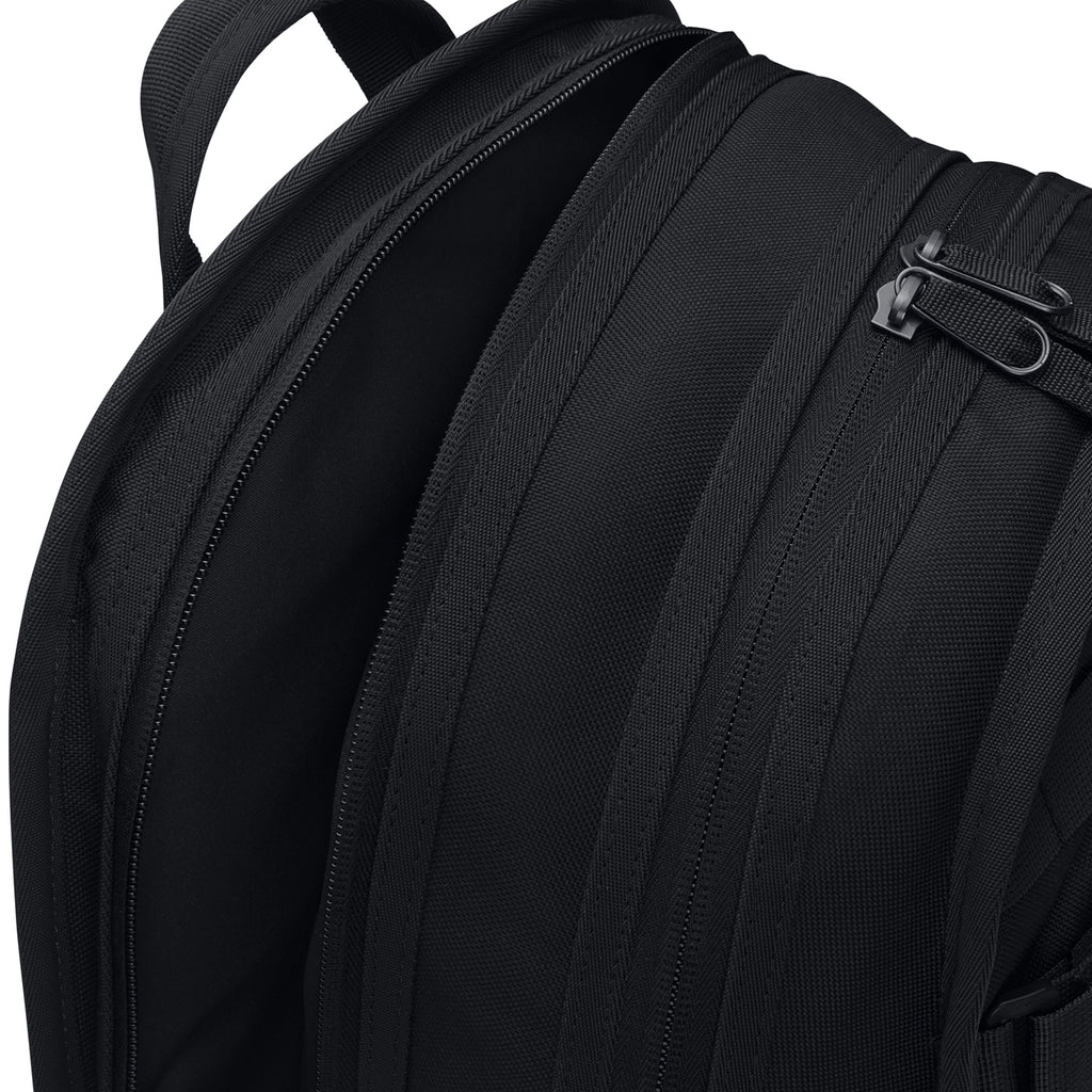Nike SB RPM Backpack in Black / Black / Black - Unzipped
