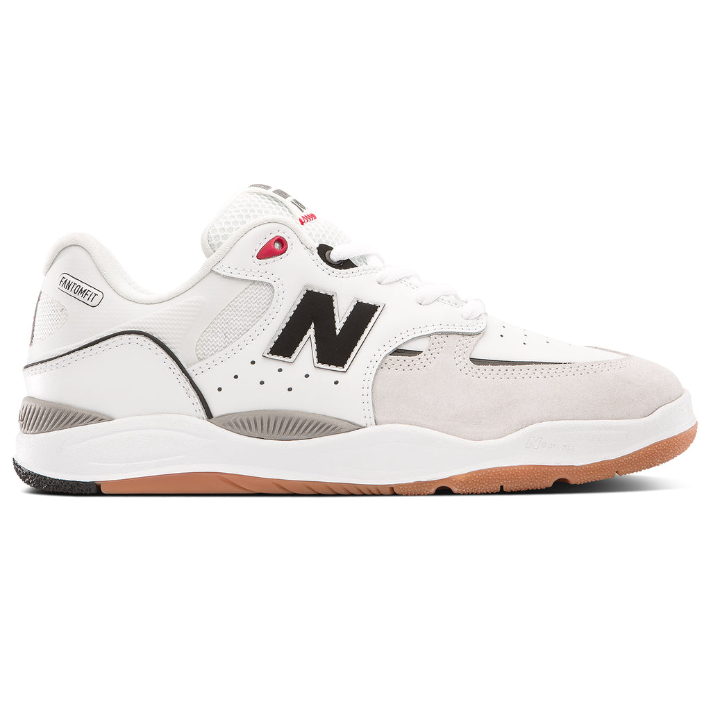 New Balance Numeric 1010 Tiago Shoes in White / Black