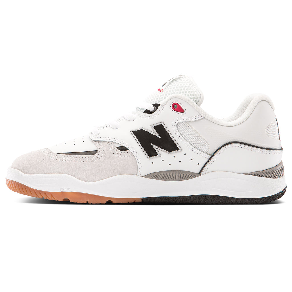 New Balance Numeric 1010 Tiago Shoes in White / Black - Instep