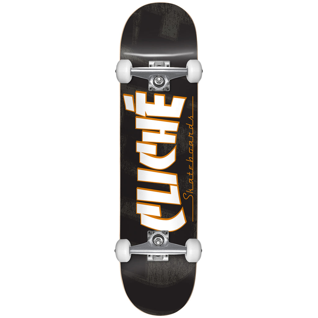 Cliche Skateboards Banco Charcoal Youth Complete Skateboard - 7"