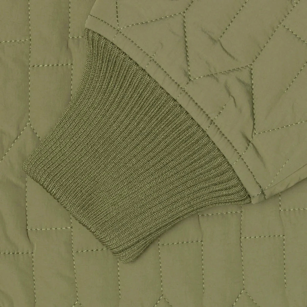 Stussy 'S' Quilted Liner Jacket - Olive