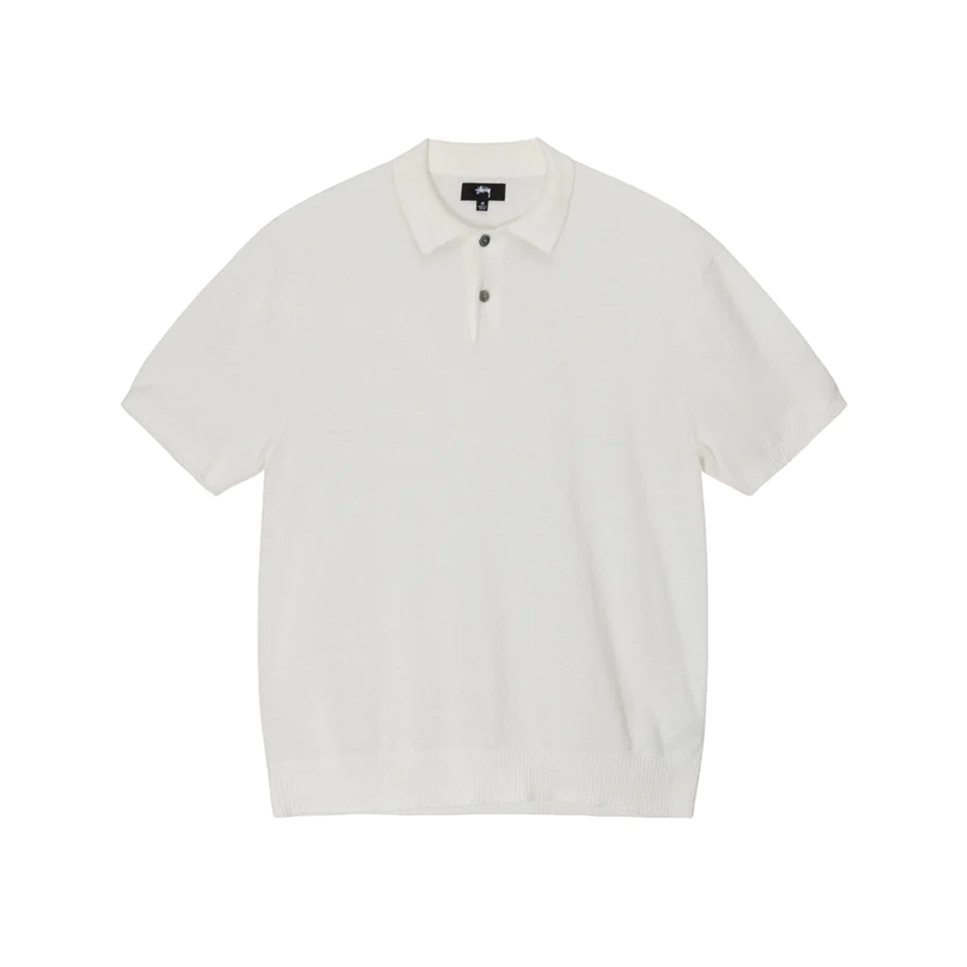 Stussy STUSSY TEXTURED SS POLO SWEATER ニットポロ L Textured SS 