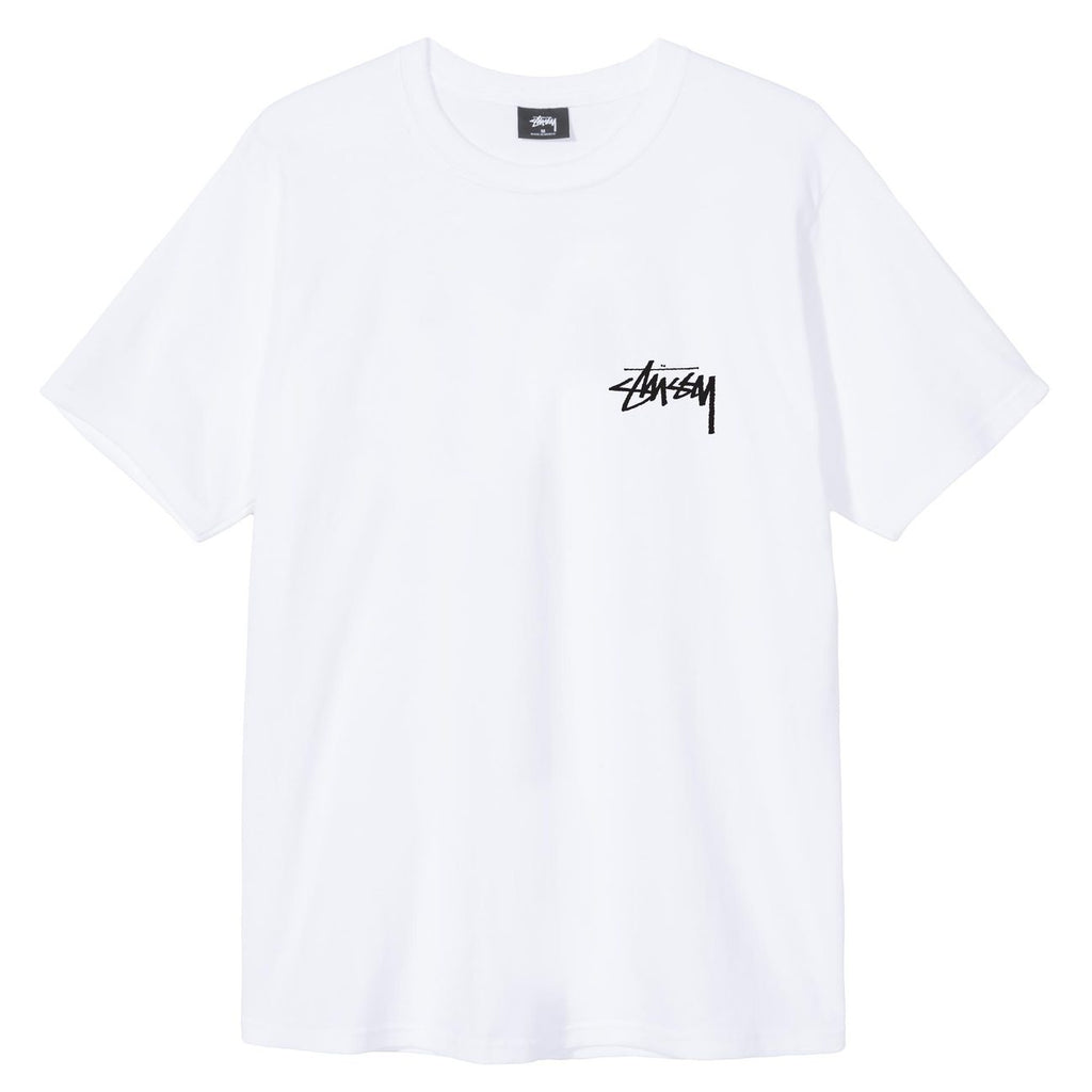 Stussy Shrooms T Shirt White - Front