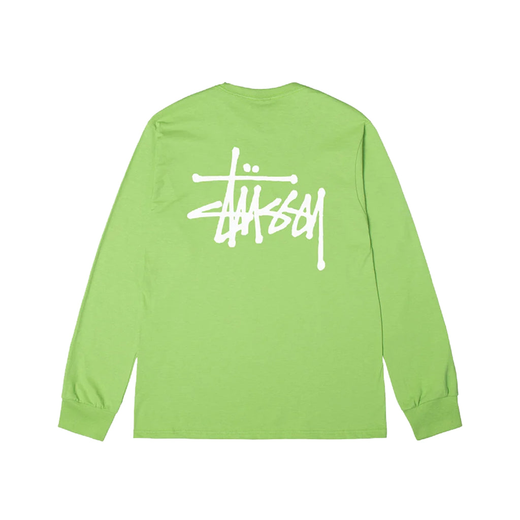 Stussy L/S Basic T Shirt - Tea