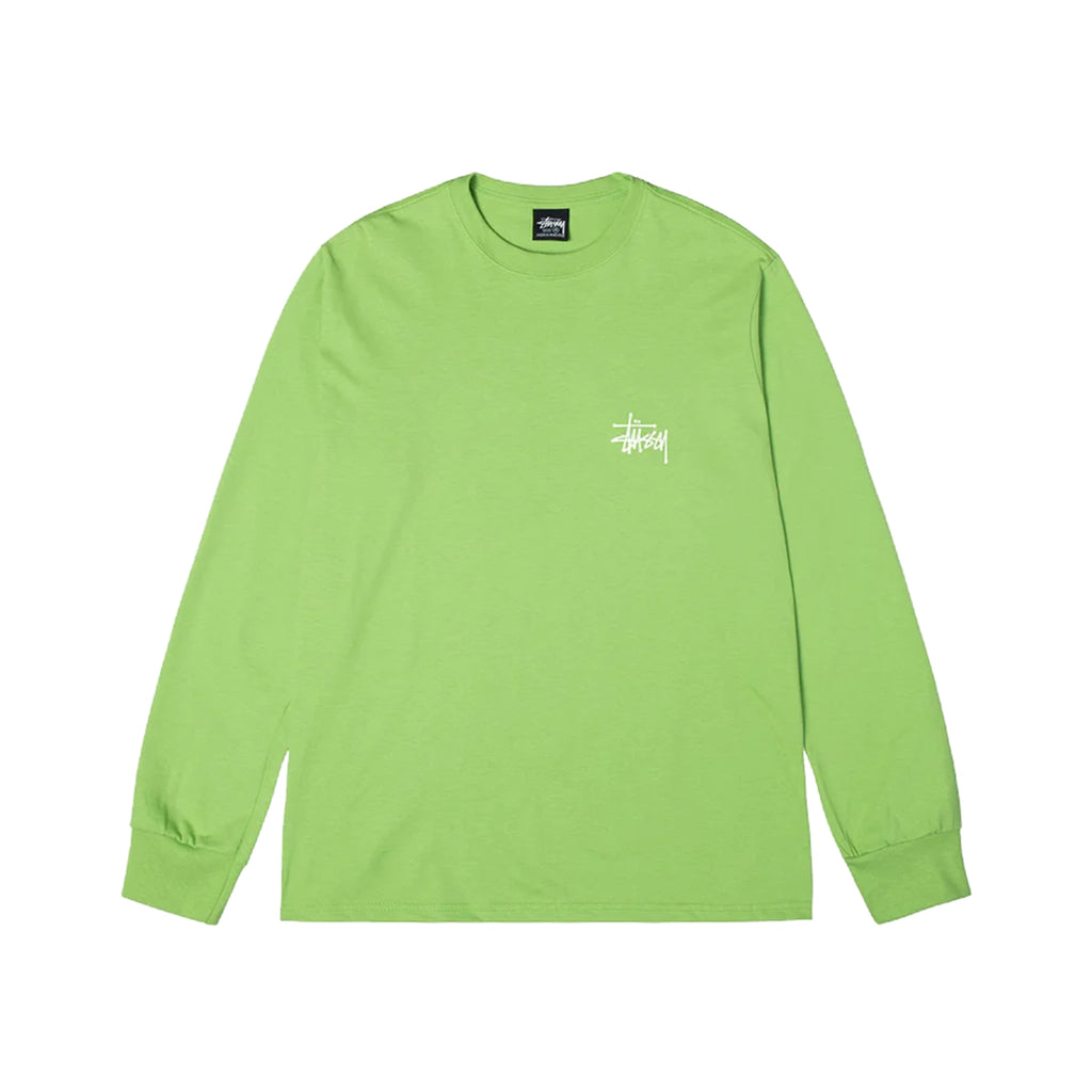 Stussy L/S Basic T Shirt - Tea