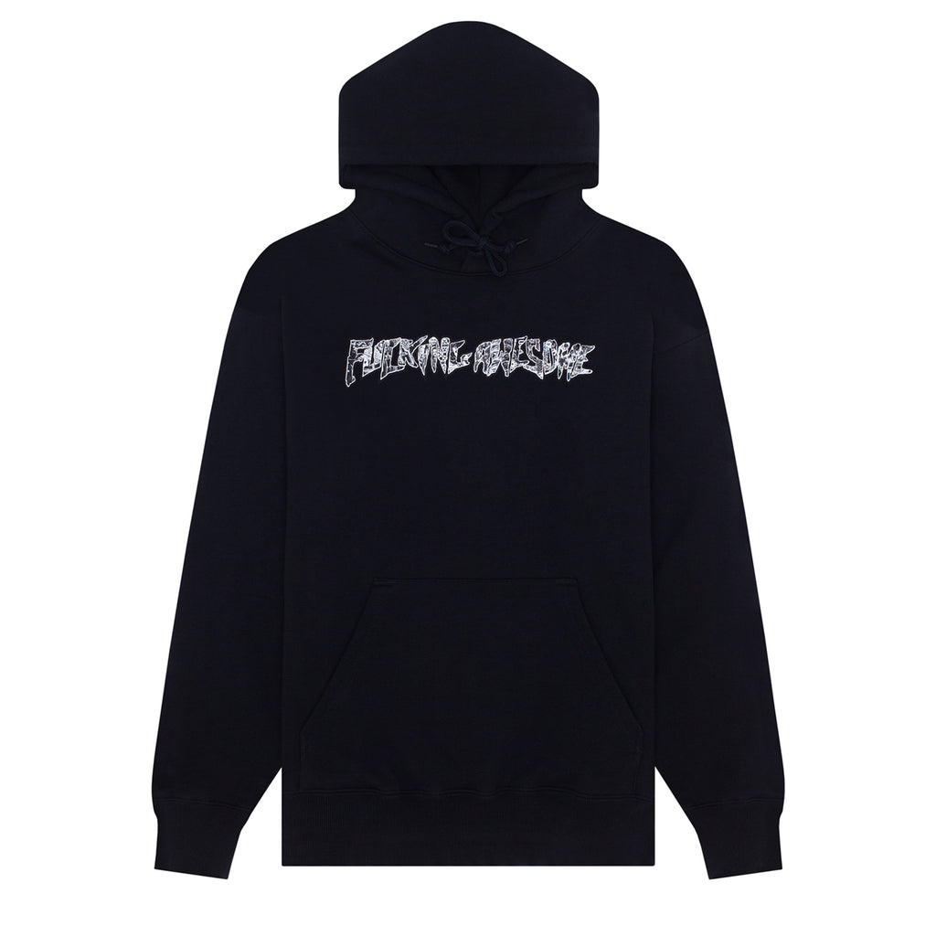 Fucking Awesome Acupuncture Stamp Hoodie in Black