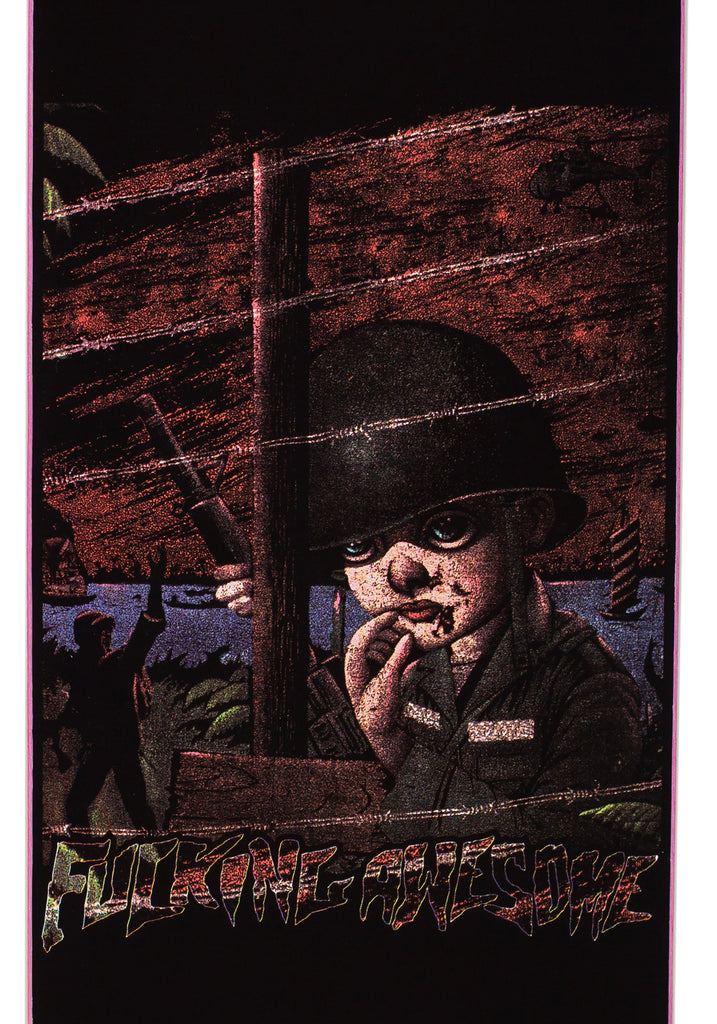 Fucking Awesome Recovery Skateboard Deck - 8.38" - closeup