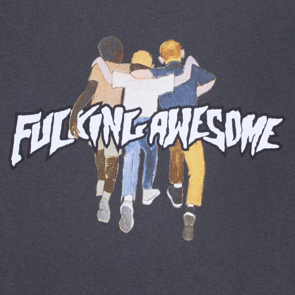 Fucking Awesome The Kids All Right T Shirt - Pepper - closeup
