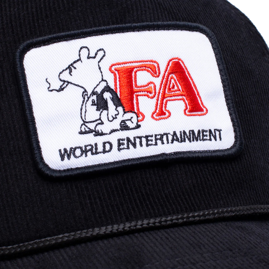 Fucking Awesome Smoking Bear Snapback Hat - Black