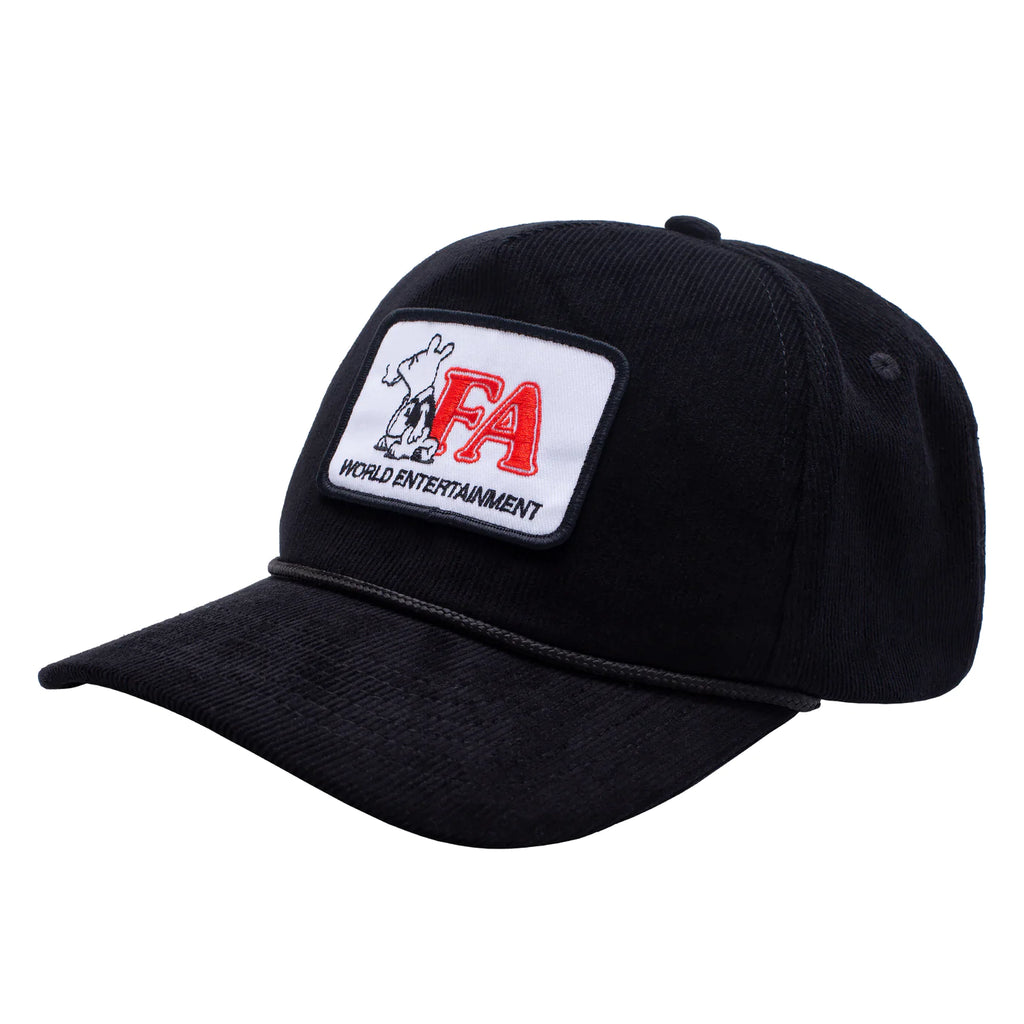 Fucking Awesome Smoking Bear Snapback Hat - Black